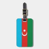 Étiquette À Bagage Drapeau de l'Azerbaïdjan (Devant Vertical)