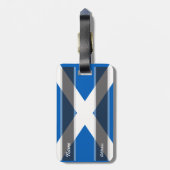 Étiquette À Bagage Drapeau de l'Ecosse (Dos Vertical)
