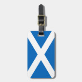 Étiquette À Bagage Drapeau de l'Ecosse - Bratach na h-Alba (Devant Vertical)