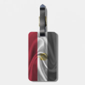 Étiquette À Bagage Drapeau De L'Égypte (Dos Vertical)