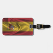 Étiquette À Bagage Drapeau De L'Espagne (Devant horizontal)