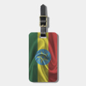 Étiquette À Bagage Drapeau De L'Éthiopie (Devant Vertical)