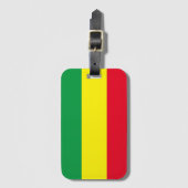 Étiquette À Bagage Drapeau de l'Éthiopie Rasta (Devant Vertical)