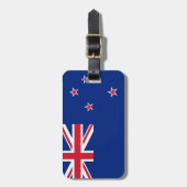 Étiquette À Bagage Drapeau de l'identification facile de la Nouvelle (Devant Vertical)