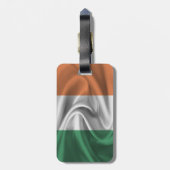 Étiquette À Bagage Drapeau De L'Irlande (Dos Vertical)