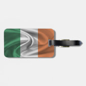 Étiquette À Bagage Drapeau De L'Irlande (Dos horizontal)