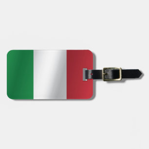 Étiquette À Bagage Drapeau de l'Italie