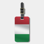 Étiquette À Bagage Drapeau de l'Italie (Devant Vertical)