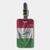 Étiquette À Bagage Drapeau De L'Italie (Devant Vertical)