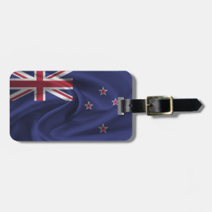 Étiquette À Bagage Drapeau De Nouvelle-Zélande