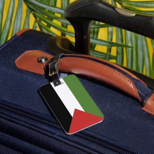 Étiquette À Bagage Drapeau de Palestine (Insitu Rectoal 1)