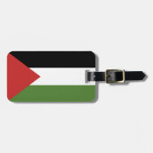 Étiquette À Bagage Drapeau de Palestine (Devant horizontal)