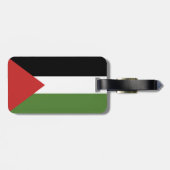 Étiquette À Bagage Drapeau de Palestine (Dos horizontal)