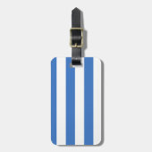 Étiquette À Bagage Drapeau de Tallinn, Estonie Balise de bagages (Devant Vertical)