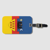 Étiquette À Bagage Drapeau de Transylvanie (Devant Horizontal)