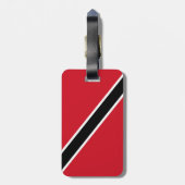 Étiquette À Bagage Drapeau de Trinité-et-Tobago (Dos Vertical)