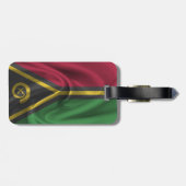 Étiquette À Bagage Drapeau de Vanuatu (Dos horizontal)