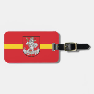 Étiquette À Bagage Drapeau de Vilnius, Lituanie Balise bagage