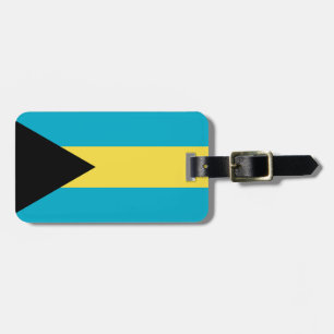 Étiquette À Bagage Drapeau des Bahamas Easy ID