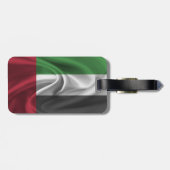 Étiquette À Bagage Drapeau Des Émirats Arabes Unis (Dos horizontal)