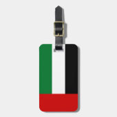 Étiquette À Bagage Drapeau des Émirats arabes unis (Devant Vertical)