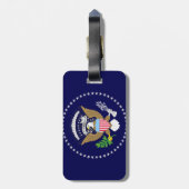 Étiquette À Bagage Drapeau des États-Unis (Dos Vertical)