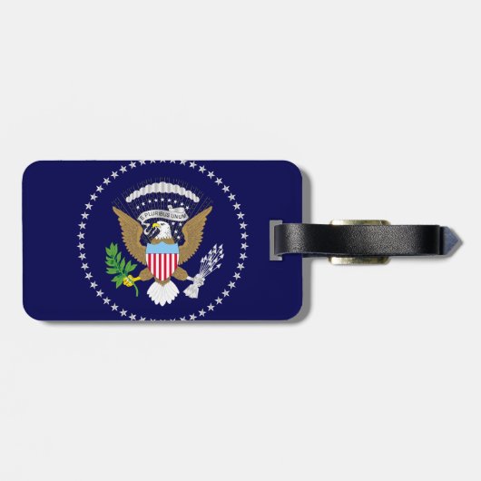 Étiquette À Bagage Drapeau des États-Unis (Dos horizontal)