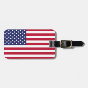 Étiquette À Bagage Drapeau des États-Unis d'Amérique
