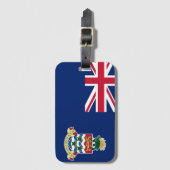 Étiquette À Bagage Drapeau des îles Caïmans (Devant Vertical)