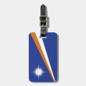Étiquette À Bagage Drapeau des Îles Marshall (Devant Vertical)