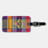 Étiquette À Bagage Drapeau des îles Vierges américaines St. Croix Mad (Devant horizontal)