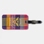 Étiquette À Bagage Drapeau des îles Vierges américaines St. Croix Mad (Dos horizontal)