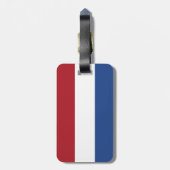 Étiquette À Bagage Drapeau des Pays-Bas (Dos Vertical)