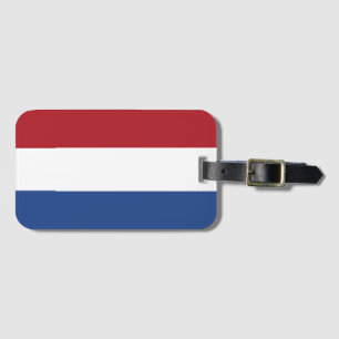 Étiquette À Bagage Drapeau des Pays-Bas