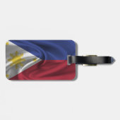Étiquette À Bagage Drapeau Des Philippines (Dos horizontal)