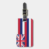 Étiquette À Bagage Drapeau d'état d'Hawaï (Devant Vertical)