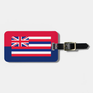 Étiquette À Bagage Drapeau d'État d'Hawaii