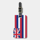 Étiquette À Bagage Drapeau d'Hawaï (Devant Vertical)