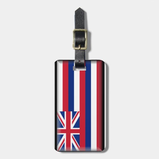 Étiquette À Bagage Drapeau d'Hawaï (Devant Vertical)