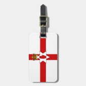 Étiquette À Bagage Drapeau d'Irlande du Nord (Devant Vertical)