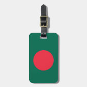 Étiquette À Bagage Drapeau du Bangladesh (Devant Vertical)