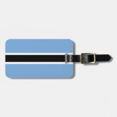 Étiquette À Bagage Drapeau du Botswana (Devant horizontal)
