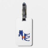 Étiquette À Bagage Drapeau du Colorado (Dos Vertical)