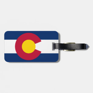 Étiquette À Bagage Drapeau du Colorado