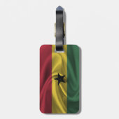 Étiquette À Bagage Drapeau Du Ghana (Dos Vertical)