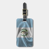 Étiquette À Bagage Drapeau Du Guatemala (Devant Vertical)