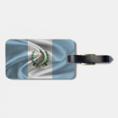 Étiquette À Bagage Drapeau Du Guatemala (Dos horizontal)