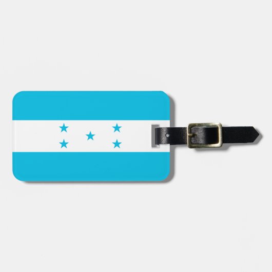 Étiquette À Bagage Drapeau du Honduras (Devant horizontal)