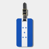 Étiquette À Bagage Drapeau du Honduras (Devant Vertical)