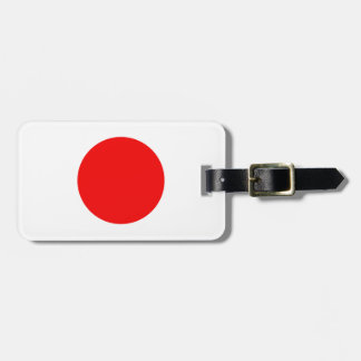 Étiquette À Bagage Drapeau du Japon